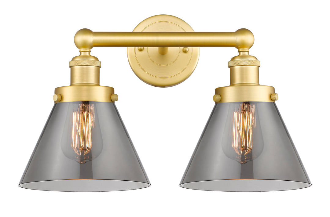 Innovations Lighting Cone 8" Bath Vanity Light - Satin Gold