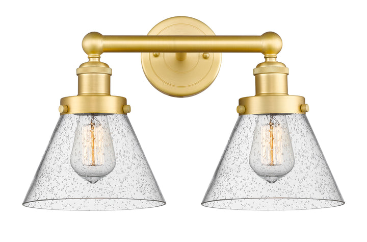 Innovations Lighting Cone 8" Bath Vanity Light - Satin Gold
