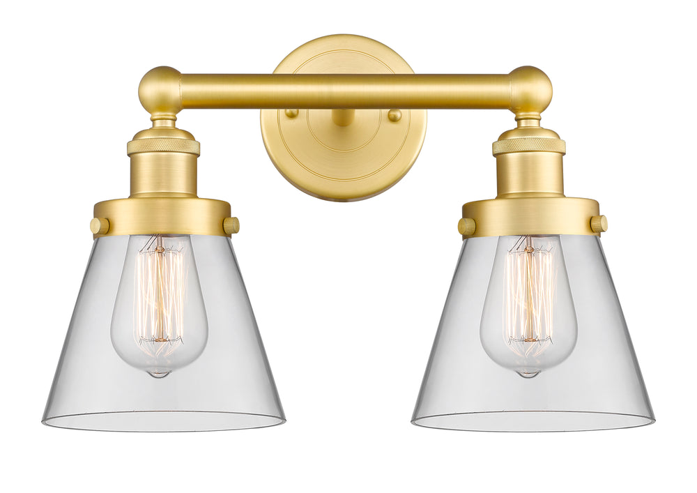 Innovations Lighting Cone 6" Bath Vanity Light - Satin Gold