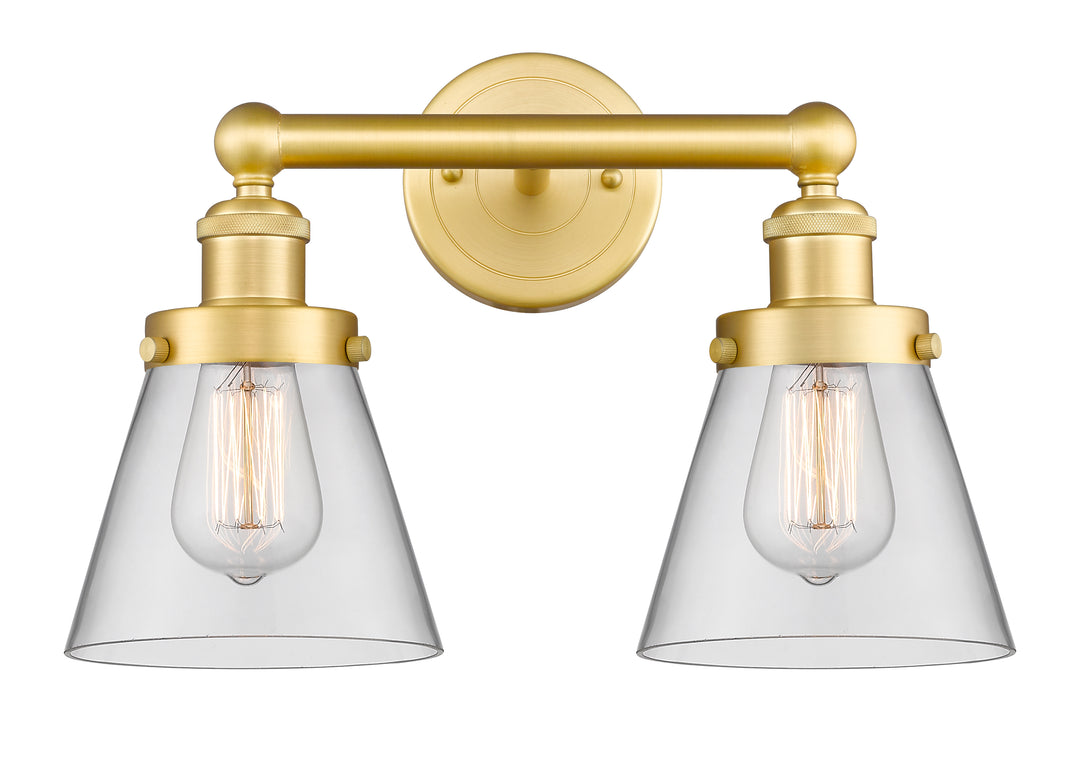Innovations Lighting Cone 6" Bath Vanity Light - Satin Gold