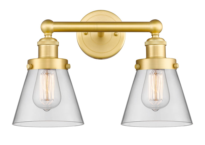 Innovations Lighting Cone 6" Bath Vanity Light - Satin Gold