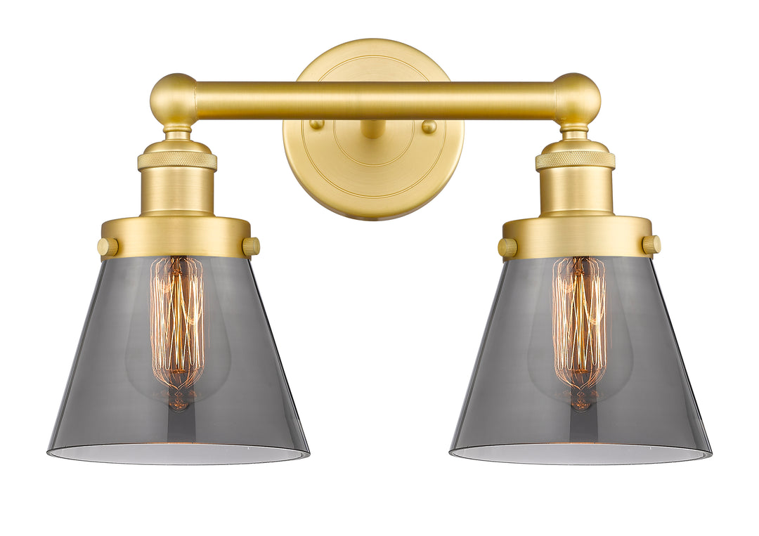 Innovations Lighting Cone 6" Bath Vanity Light - Satin Gold