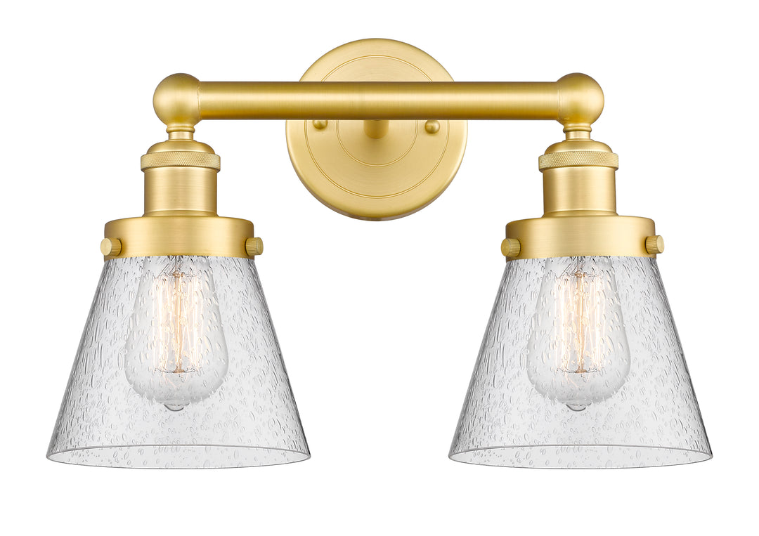 Innovations Lighting Cone 6" Bath Vanity Light - Satin Gold