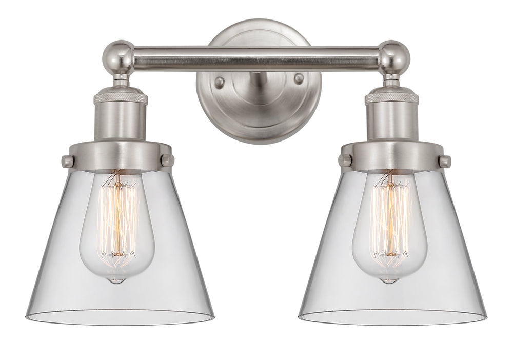 Innovations Lighting Cone 6" Bath Vanity Light - Brushed Satin Nickel