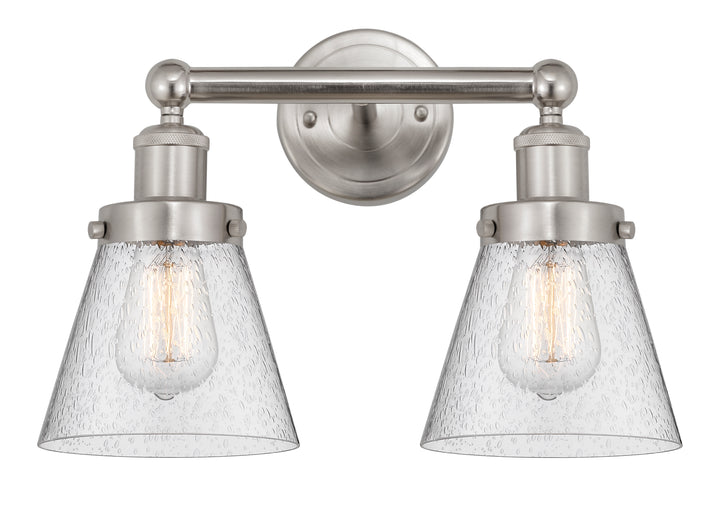 Innovations Lighting Cone 6" Bath Vanity Light - Brushed Satin Nickel