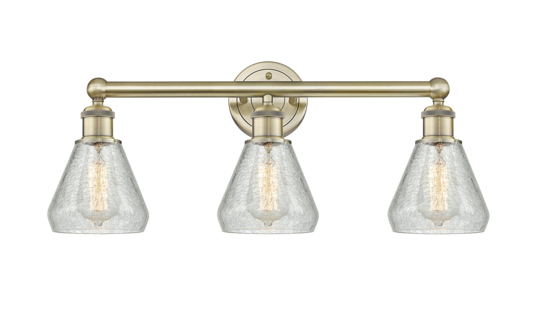 Innovations Lighting Conesus 6" Bath Vanity Light - Antique Brass