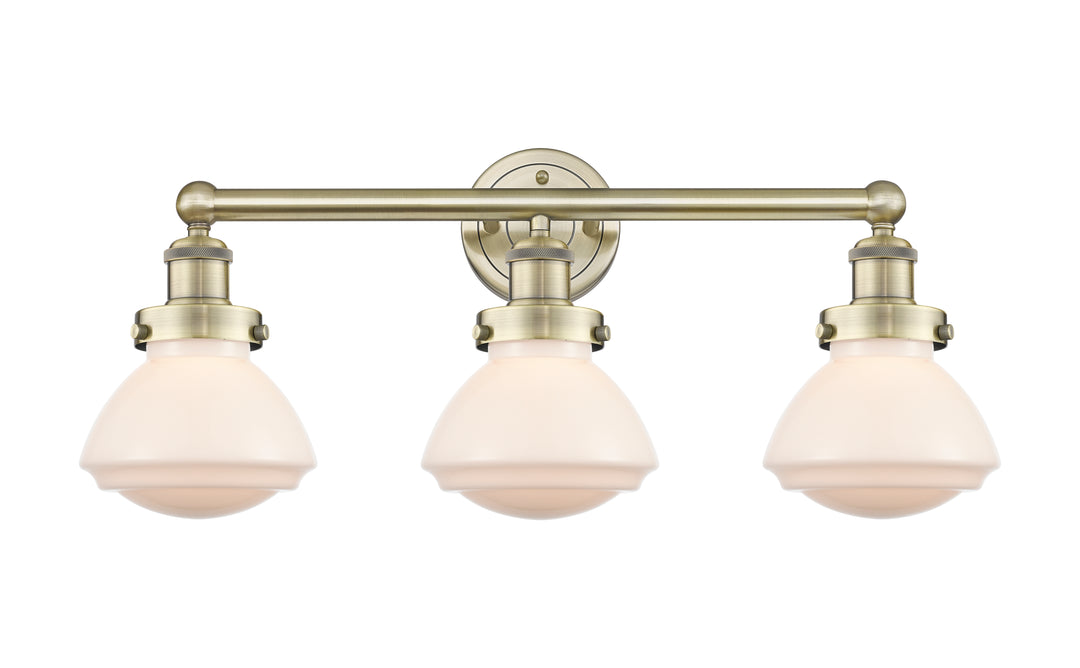 Innovations Lighting Olean 6.75" Bath Vanity Light - Antique Brass