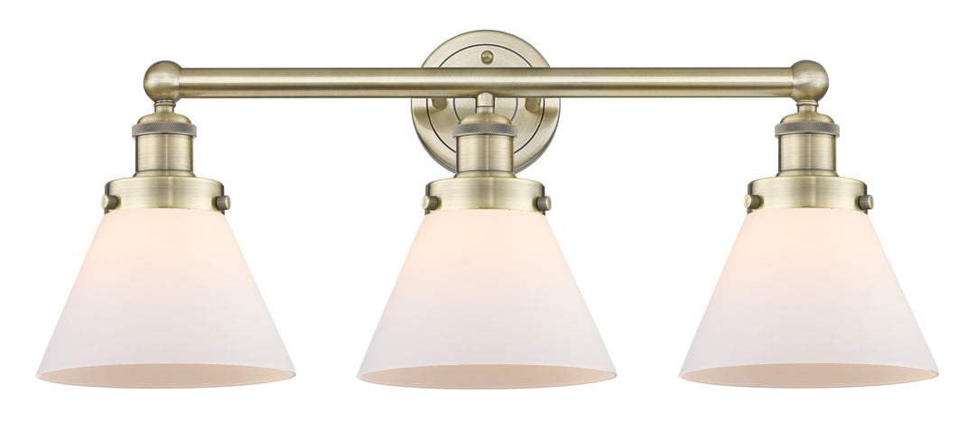 Innovations Lighting Cone 8" Bath Vanity Light - Antique Brass
