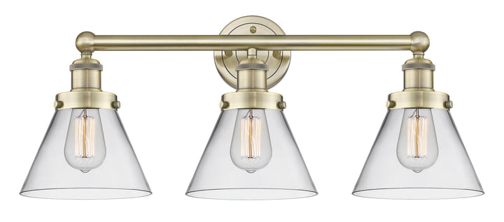 Innovations Lighting Cone 8" Bath Vanity Light - Antique Brass
