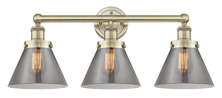 Innovations Lighting Cone 8" Bath Vanity Light - Antique Brass