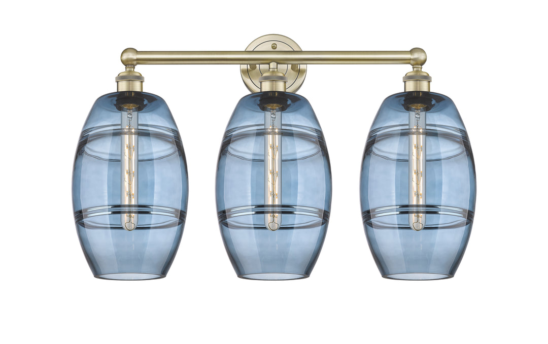 Innovations Lighting Vaz 8" Bath Vanity Light - Antique Brass