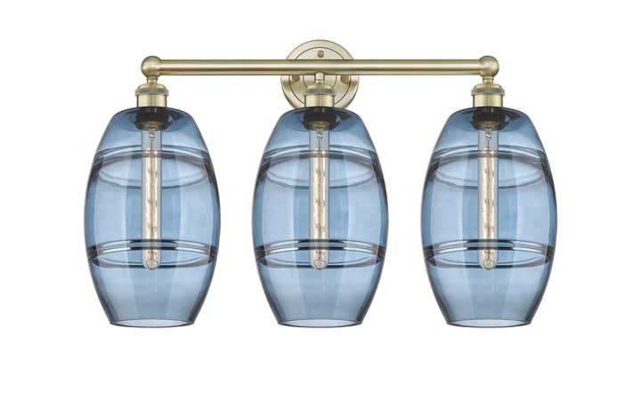 Innovations Lighting Vaz 8" Bath Vanity Light - Antique Brass