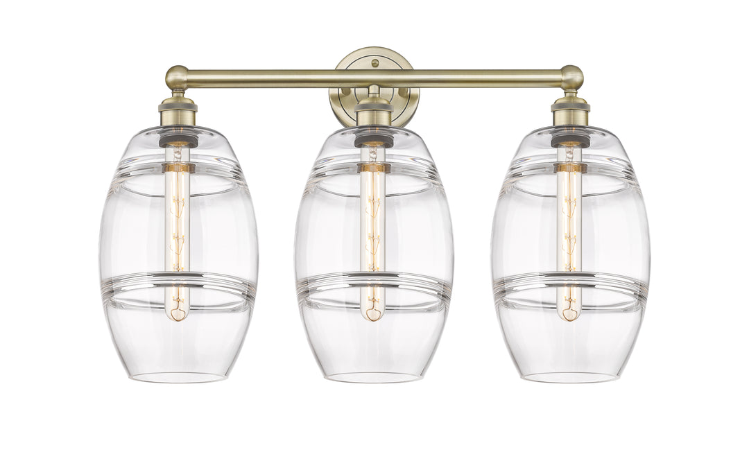 Innovations Lighting Vaz 8" Bath Vanity Light - Antique Brass