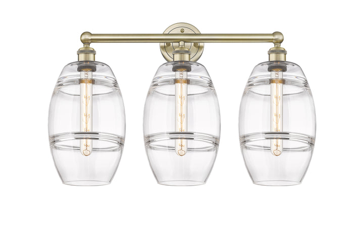 Innovations Lighting Vaz 8" Bath Vanity Light - Antique Brass