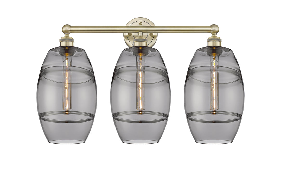 Innovations Lighting Vaz 8" Bath Vanity Light - Antique Brass