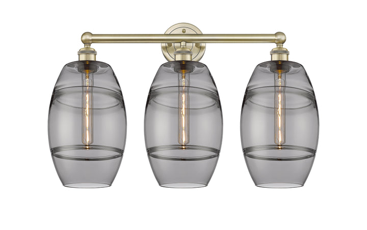 Innovations Lighting Vaz 8" Bath Vanity Light - Antique Brass
