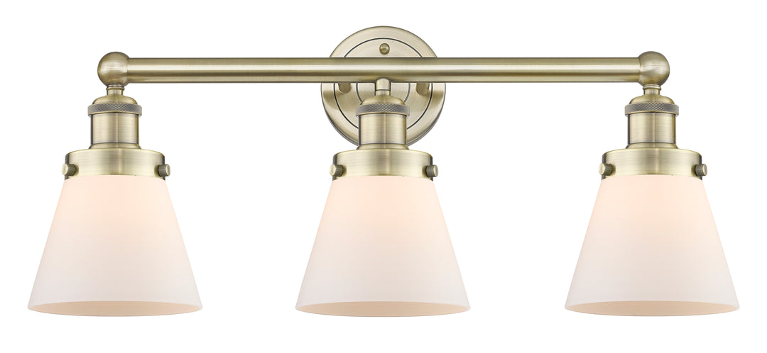 Innovations Lighting Cone 6" Bath Vanity Light - Antique Brass