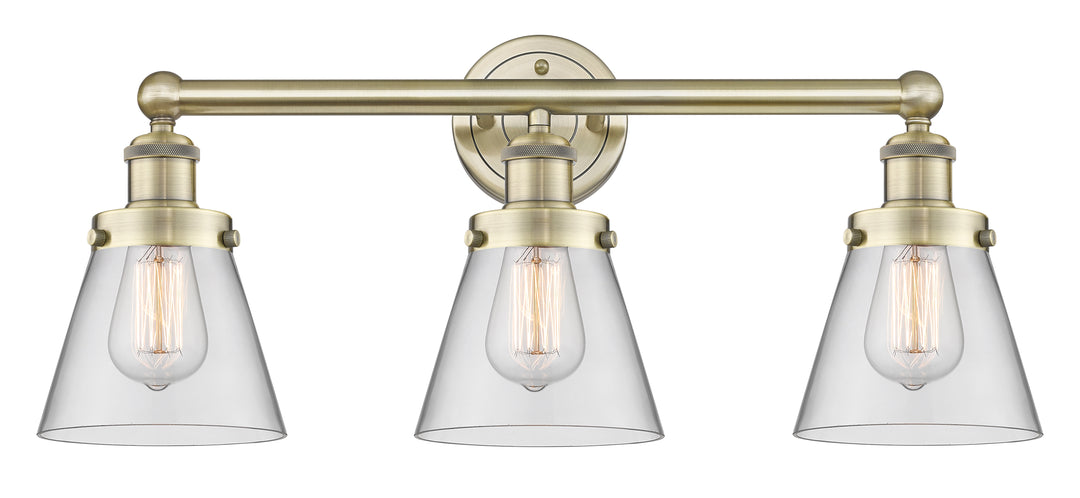 Innovations Lighting Cone 6" Bath Vanity Light - Antique Brass