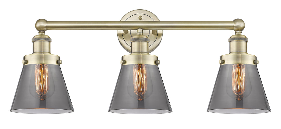 Innovations Lighting Cone 6" Bath Vanity Light - Antique Brass