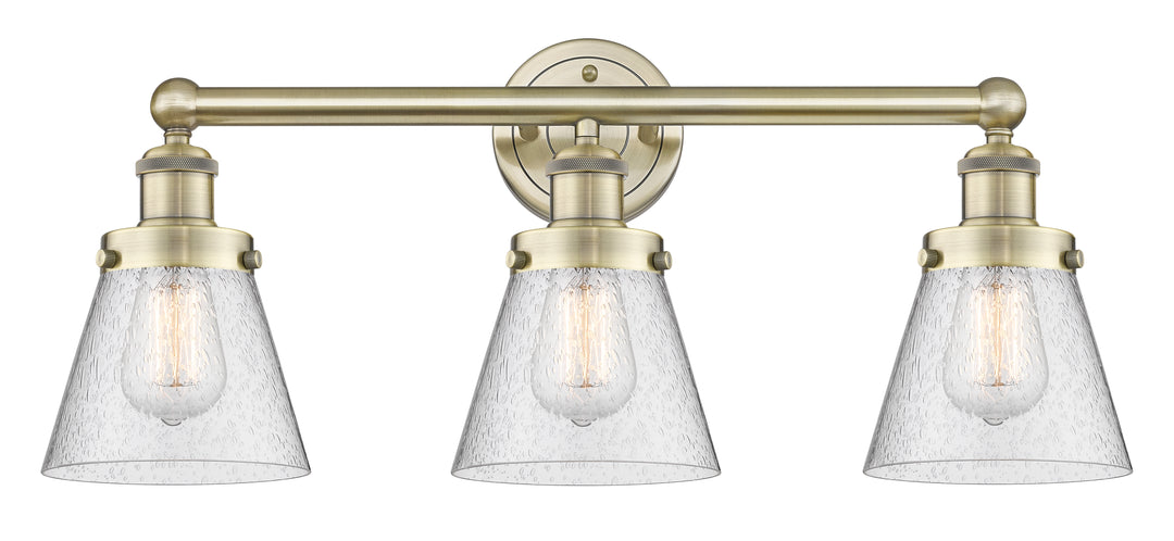 Innovations Lighting Cone 6" Bath Vanity Light - Antique Brass