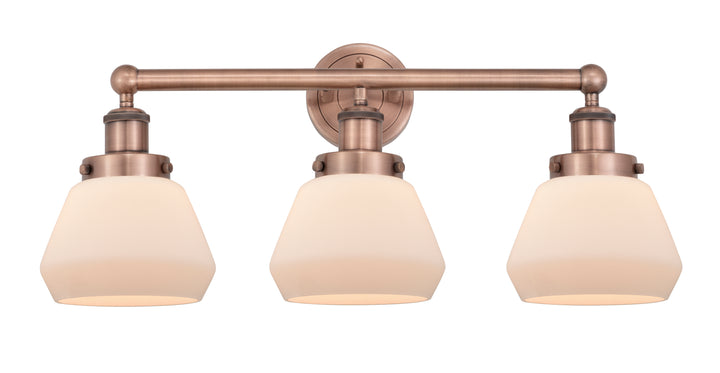 Innovations Lighting Fulton 7" Bath Vanity Light - Antique Copper