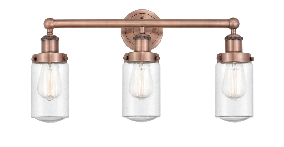 Innovations Lighting Dover 4.5" Bath Vanity Light - Antique Copper