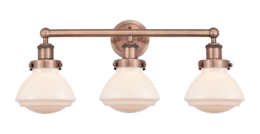 Innovations Lighting Olean 6.75" Bath Vanity Light - Antique Copper