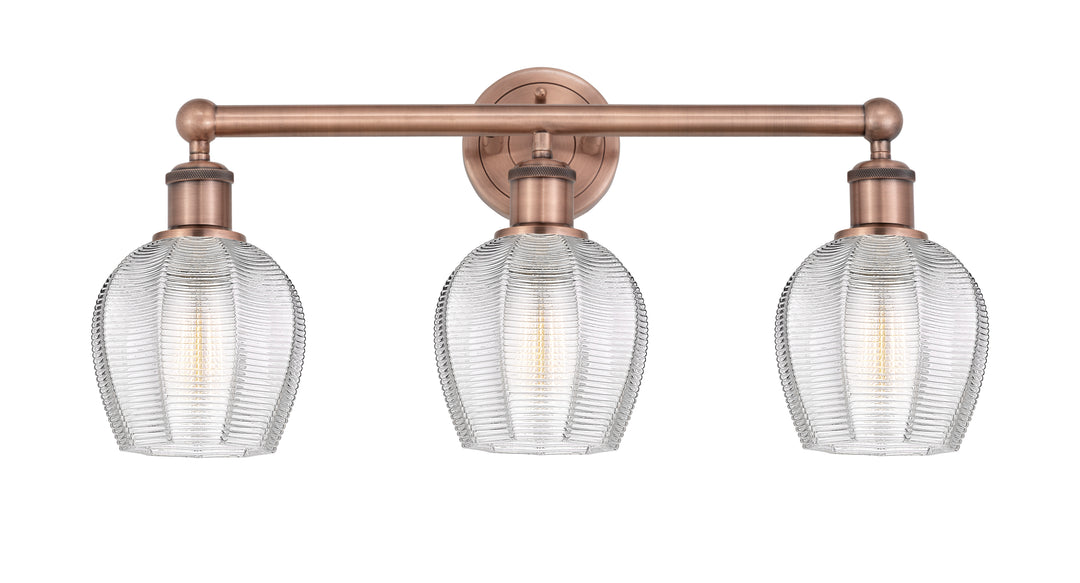 Innovations Lighting Norfolk 6" Bath Vanity Light - Antique Copper