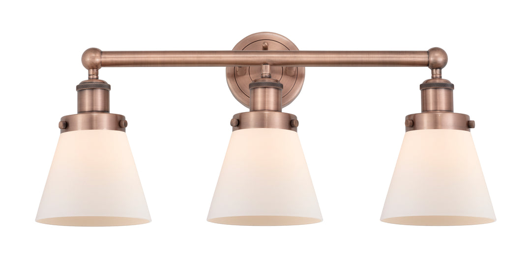 Innovations Lighting Cone 6" Bath Vanity Light - Antique Copper