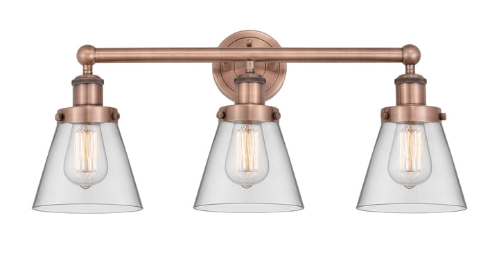 Innovations Lighting Cone 6" Bath Vanity Light - Antique Copper