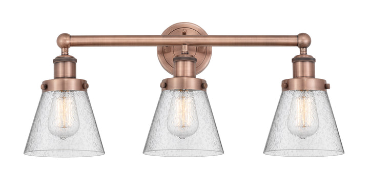 Innovations Lighting Cone 6" Bath Vanity Light - Antique Copper