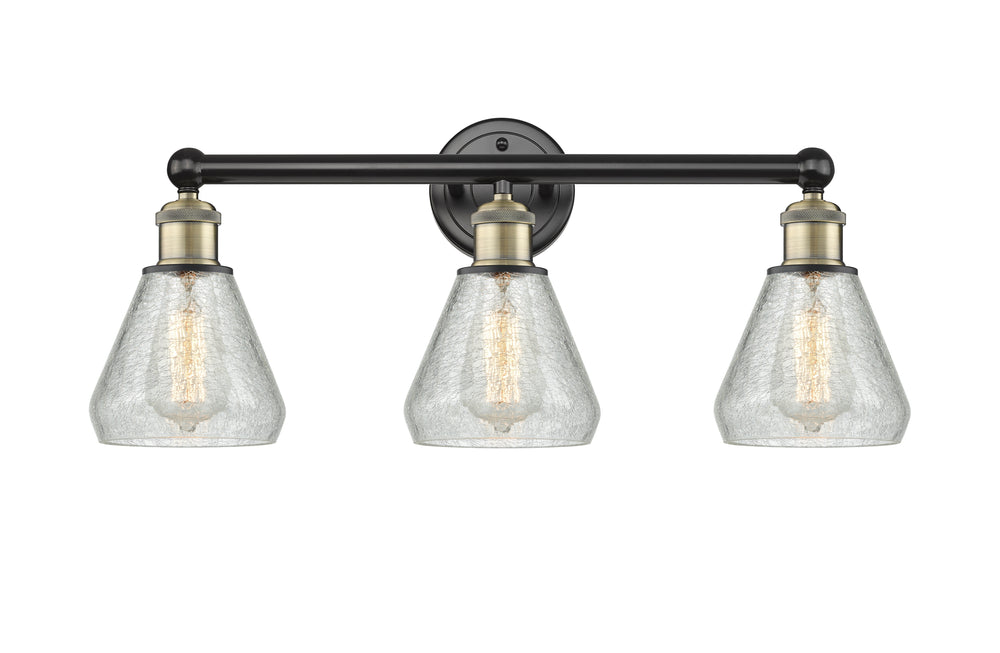 Innovations Lighting Conesus 6" Bath Vanity Light - Black Antique Brass