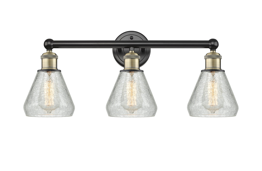Innovations Lighting Conesus 6" Bath Vanity Light - Black Antique Brass