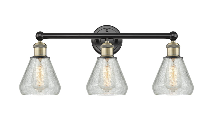 Innovations Lighting Conesus 6" Bath Vanity Light - Black Antique Brass