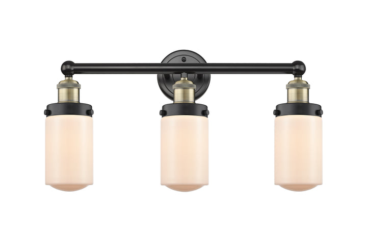 Innovations Lighting Dover 4.5" Bath Vanity Light - Black Antique Brass