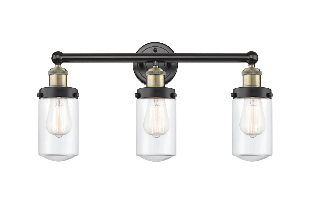 Innovations Lighting Dover 4.5" Bath Vanity Light - Black Antique Brass