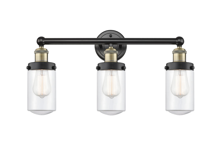 Innovations Lighting Dover 4.5" Bath Vanity Light - Black Antique Brass