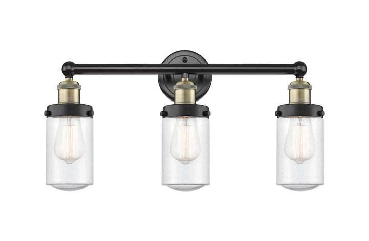 Innovations Lighting Dover 4.5" Bath Vanity Light - Black Antique Brass