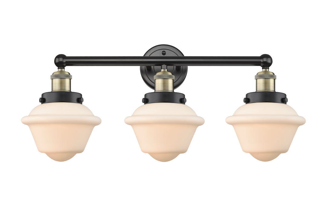 Innovations Lighting Oxford 7.5" Bath Vanity Light - Black Antique Brass Vanity Lights Innovations Lighting   