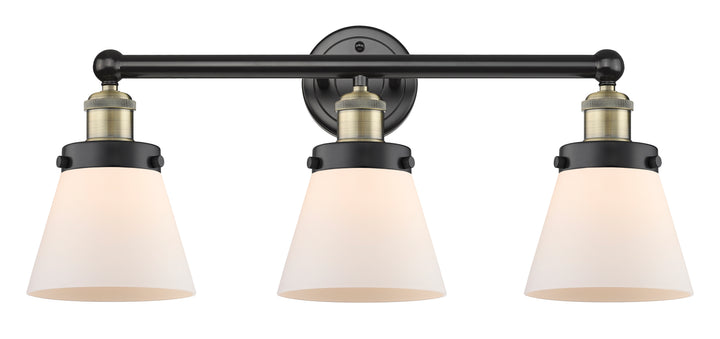 Innovations Lighting Cone 6" Bath Vanity Light - Black Antique Brass