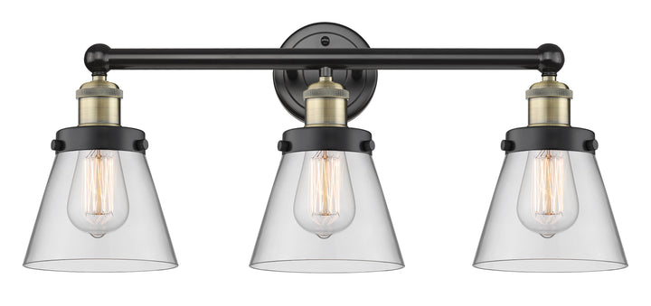 Innovations Lighting Cone 6" Bath Vanity Light - Black Antique Brass
