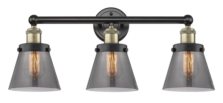 Innovations Lighting Cone 6" Bath Vanity Light - Black Antique Brass