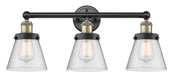 Innovations Lighting Cone 6" Bath Vanity Light - Black Antique Brass