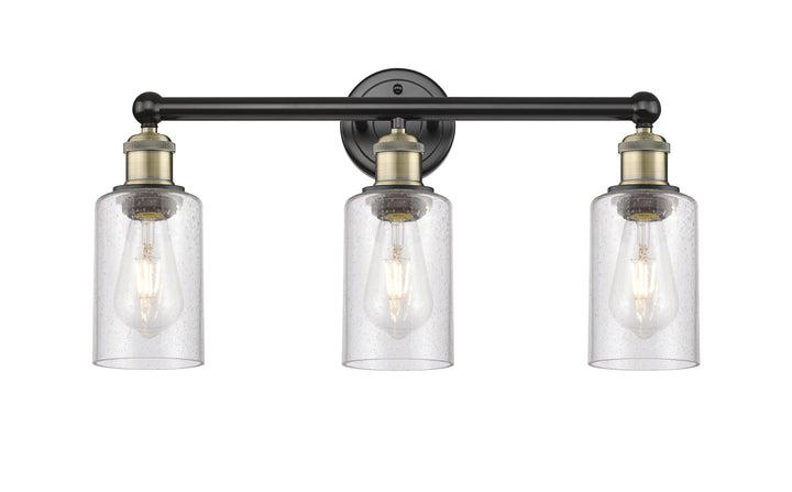 Innovations Lighting Clymer 4" Bath Vanity Light - Black Antique Brass