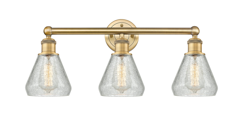Innovations Lighting Conesus 6" Bath Vanity Light - Brushed Brass