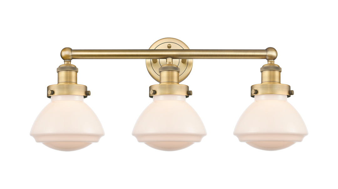 Innovations Lighting Olean 6.75" Bath Vanity Light - Brushed Brass