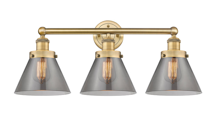 Innovations Lighting Cone 8" Bath Vanity Light - Brushed Brass