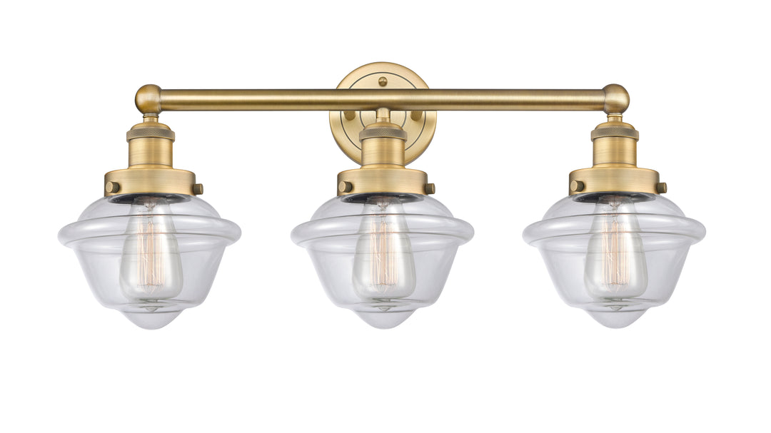 Innovations Lighting Oxford 7.5" Bath Vanity Light - Brushed Brass Vanity Lights Innovations Lighting   