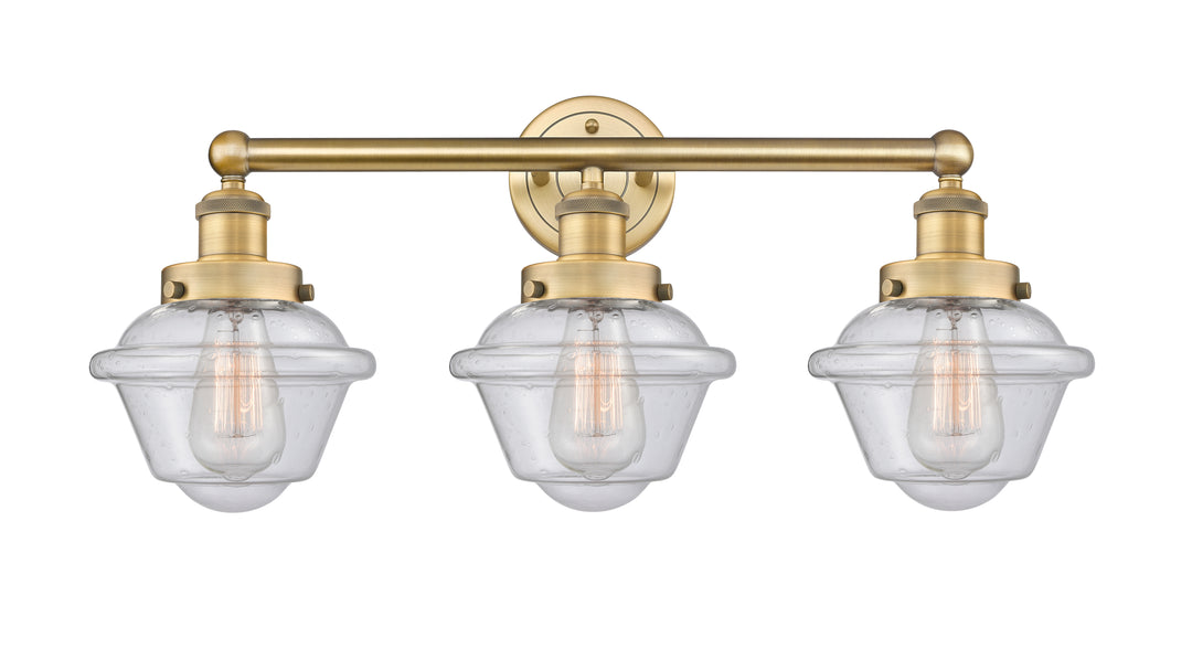 Innovations Lighting Oxford 7.5" Bath Vanity Light - Brushed Brass Vanity Lights Innovations Lighting   