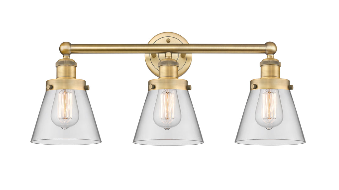 Innovations Lighting Cone 6" Bath Vanity Light - Brushed Brass